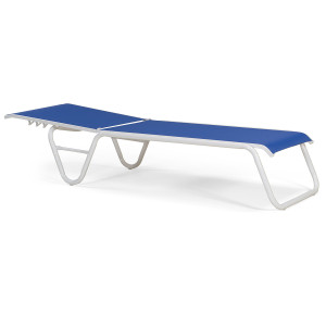 Telescope Gardenella Sling Four-Position Lay-flat Stacking Armless Chaise Telescope Gardenella Sling Four-Position Lay-flat Stacking Armless Chaise