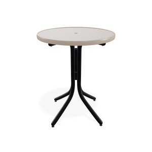 Telescope Balcony Height 30" Round Value Hammered Top Table