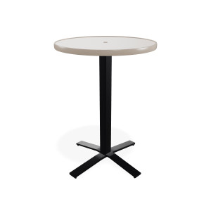 Telescope Bar Height 30" Round Value Hammered Top Table w/ Pedestal Telescope Bar Height 30" Round Value Hammered Top Table w/ Pedestal