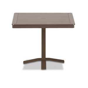 Telescope Dining Height 36" Square MGP Top Table w/ Pedestal Telescope Dining Height 36" Square MGP Top Table w/ Pedestal