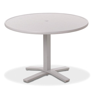 Telescope Dining Height 42" Round Value Hammered Top Table w/ Pedestal Telescope Dining Height 42" Round Value Hammered Top Table w/ Pedestal