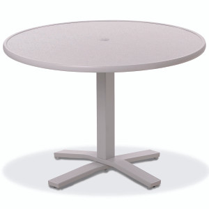 Telescope Balcony Height 42" Round Value Hammered Top Table w/ Pedestal Telescope Balcony Height 42" Round Value Hammered Top Table w/ Pedestal
