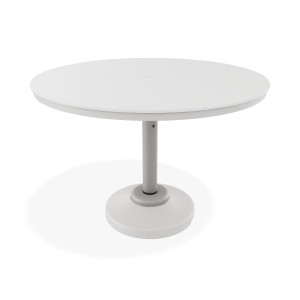 Telescope Bar Height 54" Round Origins Top Table w/ 120 lb Pedestal