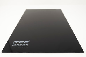 TEC Grills 16" x 9 1/2" Radiant Glass Panel - HW0407 TEC Grills 16" x 9 1/2" Radiant Glass Panel - HW0407