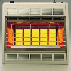 Empire Infrared Heater Natural Gas 30000 BTU, Thermostatic Control Empire Infrared Heater Natural Gas 30000 BTU, Thermostatic Control
