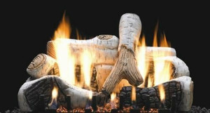 Empire Comfort Systems Birch 18" Ceramic Fiber 4 Piece Log Set- LOGS ONLY Empire Comfort Systems Birch 18" Ceramic Fiber 4 Piece Log Set- LOGS ONLY