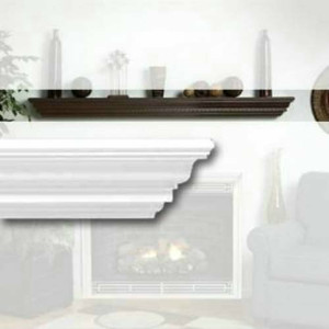 Empire Comfort Systems Profile 72" Mantelshelf - Primed Empire Comfort Systems Profile 72" Mantelshelf - Primed