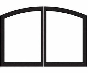 Empire Comfort Systems ECS VBR36TCHP Arch Firebox Doors - Hammered Pewter Empire Comfort Systems ECS VBR36TCHP Arch Firebox Doors - Hammered Pewter