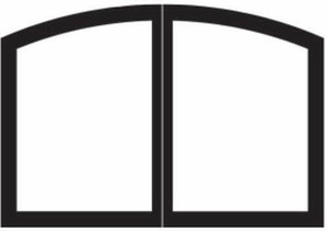 Empire Comfort Systems Arch Door Set for Tahoe 42" Fireplaces - Matte Black Empire Comfort Systems Arch Door Set for Tahoe 42" Fireplaces - Matte Black