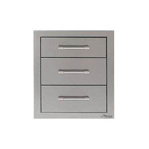Alfresco AXE-3DR-SC 17" Three-Tier Storage Drawers Alfresco AXE-3DR-SC 17" Three-Tier Storage Drawers