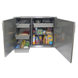 Alfresco AXEDSP-42H 42" High Profile Dry Storage Pantry, 33" H Alfresco AXEDSP-42H 42" High Profile Dry Storage Pantry, 33" H