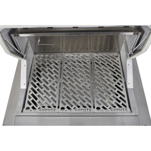 28" Coyote Pellet Grill on Cart - C1P28-FS 28" Coyote Pellet Grill on Cart - C1P28-FS