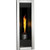 Napoleon Riverside Torch Series GSST8 15" Vent Free Propane Gas Outdoor Fireplace with Electronic Ignition Up to 6 000 BTU's Towering Flame Torch Burner