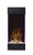 Napoleon Allure-NEFVC38H Vertical Wall Hanging Electric Fireplace, 38", Black