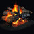 Peterson Real Fyre 24" Charred American Oak See-Thru Gas Log Set - CHAO-2-24_G45-2-24P