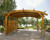 The Outdoor GreatRoom Sonoma Arched Wood Pergola - 16 x 16 ft.