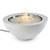 The Outdoor GreatRoom 30WT White Cove 30" Gas Fire Pit Bowl
