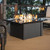 The Outdoor GreatRoom Grandstone Crystal Fire Pit Table