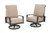 The Outdoor GreatRoom LSR-CA Lyndale Highback Swivel Rocker