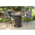The Outdoor GreatRoom 48" Colonial Pub Crystal Fire Pit Table