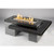 The Outdoor GreatRoom Uptown Gas Fire Pit with 42" x 12" Burner, Black