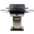 PGS A40 Cast Aluminum Natural Gas Grill On Stainless Steel Patio Base