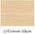 Majestic AFRHAUA Roxborough Flush Mantel - Unfinished Maple