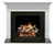 Outdoor Lifestyles AFWTMPB Wescott Flush Mantel - Primed MDF