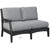 Berlin Gardens Classic Terrace Right Arm Loveseat - CTRSL5334