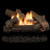 Superior Fireplaces 18-inch Crescent Hill Gas Logs With Vent-free Natural Gas Dual Flame Burner - Manual Safety Pilot