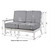 Berlin Gardens Mayhew Right Arm Loveseat - MHRSL5134