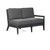 Berlin Gardens Mayhew Left Arm Loveseat - MHLSL5134