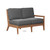 Berlin Gardens Mayhew Left Arm Loveseat - MHLSL5134