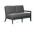 Berlin Gardens Mayhew Left Arm Loveseat - MHLSL5134