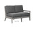 Berlin Gardens Mayhew Left Arm Loveseat - MHLSL5134