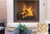 Superior 42" Paneled Outdoor Wood Fireplace, Ivory Herringbone Brick