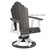 Berlin Gardens Cozi-Back Swivel Rocker Dining Chair - ZSDC2127