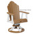 Berlin Gardens Cozi-Back Swivel Rocker Dining Chair - ZSDC2127