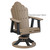 Berlin Gardens Cozi-Back Swivel Rocker Dining Chair - ZSDC2127