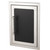 Fire Magic 53920HSC-R Echelon Black Diamond 14" Right-Hinged Single Access Door - Vertical With Soft Close