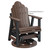 Berlin Gardens Cozi-Back Swivel Glider - PZSG2638
