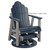 Berlin Gardens Cozi-Back Swivel Glider - PZSG2638