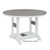 Berlin Gardens Garden Classic Standard Top 48" Round Dining Table - GCDT0048D