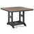Berlin Gardens Garden Classic Standard Top 44" Square Bar Table - GCLT0044B