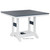 Berlin Gardens Garden Classic Standard Top 44" Square Bar Table - GCLT0044B