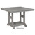 Berlin Gardens Garden Classic Standard Top 44" Square Bar Table - GCLT0044B