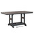 Berlin Gardens Garden Classic Standard Top 33" x 66" Rectangular Bar Table - GCRT3366B