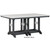 Berlin Gardens Garden Classic Standard Top 44" x 72" Rectangular Dining Table - GCIT4472D