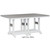 Berlin Gardens Garden Classic Standard Top 44" x 72" Rectangular Counter Table - GCIT4472C