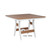 Berlin Gardens Harbor Dining Tables Standard Top 44" Square Dining Table - HST0044D